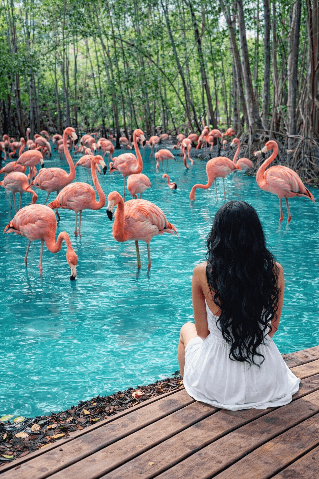 Palenqueras con trajes tradicionales y frutas tipicas en el centro historico de Cartagena